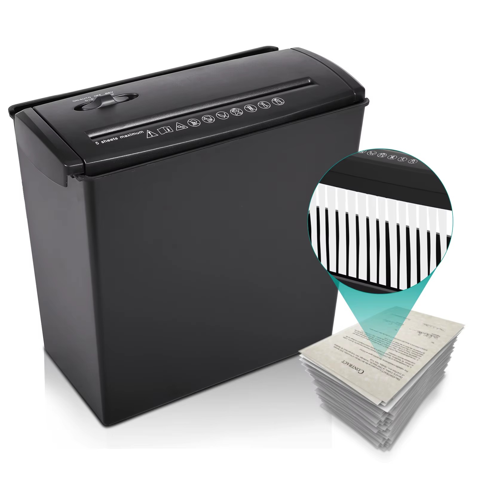 Home Office Use Small Mini Paper Shredding Machine S606B
