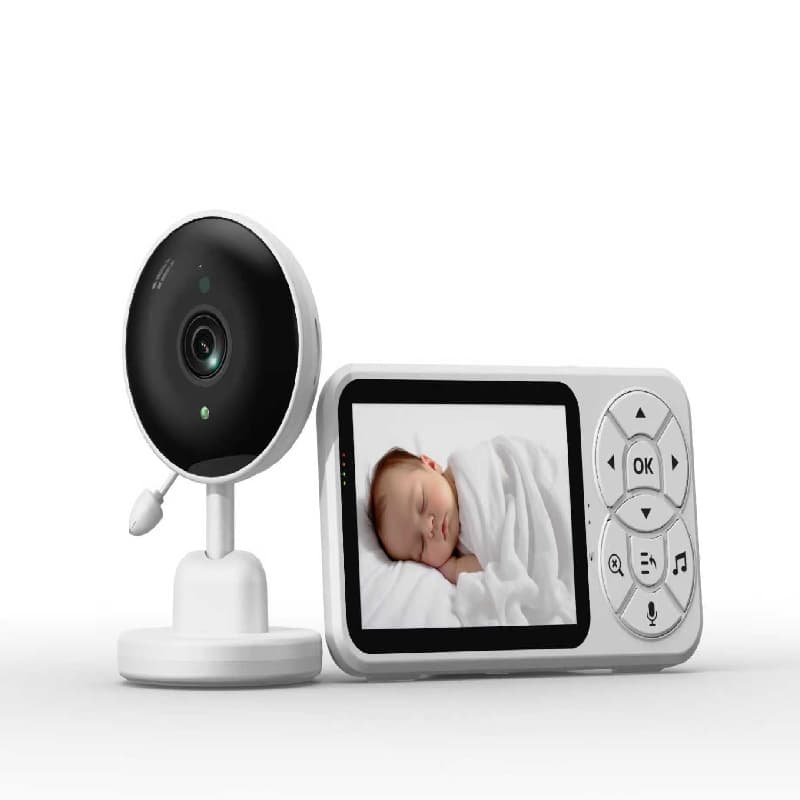 3.5 Inch Infant Nursery Camera C4 with Cry Detection & Two-Way Audio
