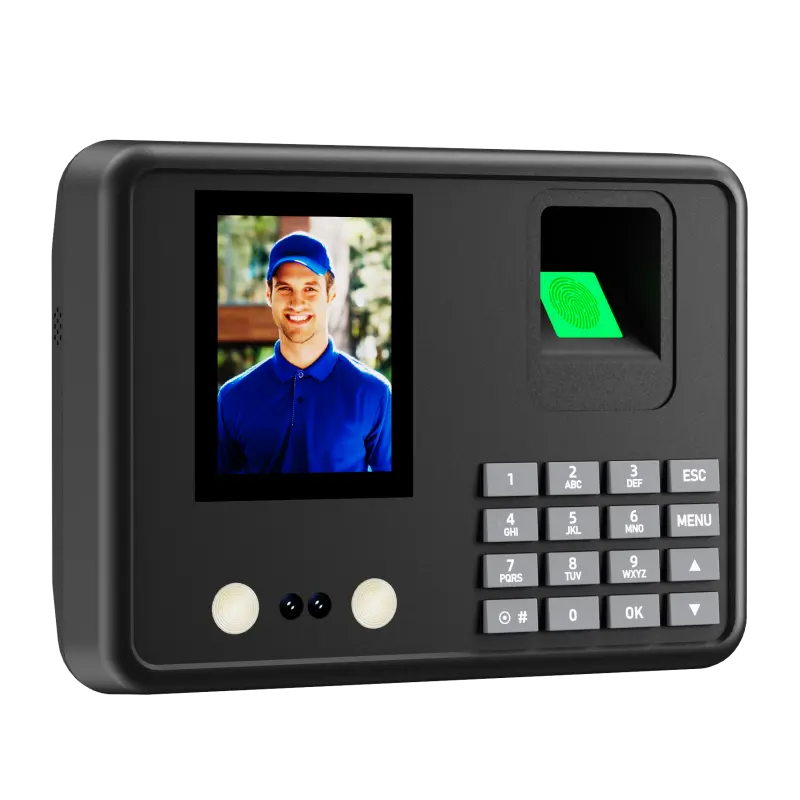 2.8 Inch Color Screen Fingerprint Time Attendance Machine A9