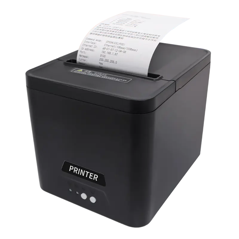 80A High-Speed Thermal Ticket Printer – 250mm/s Rapid Printing with Auto Cutter
