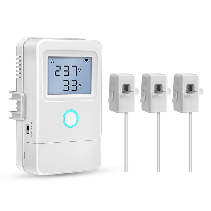 PW03 WiFi Smart Meter – 3‑Phase 80‑100A Energy Monitor with Tuya APP & Relay