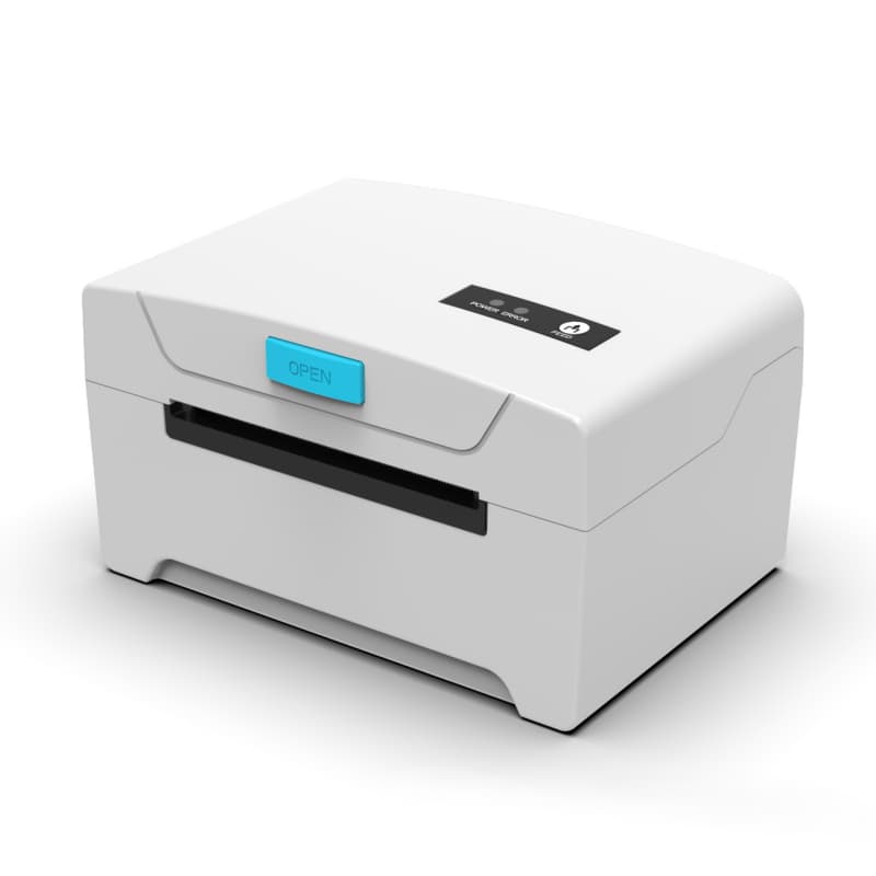TDL402H Desktop Thermal Label Printer – 4 Inch High-Speed Shipping Label Printer with Bluetooth